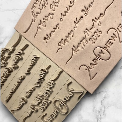 3D-PLA stamp lettering 2026 Theme; 75 mm - Thumbnail