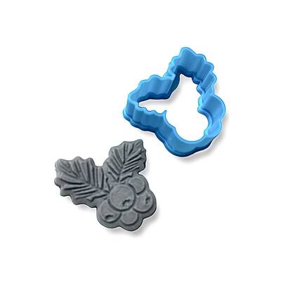 3d Plastic Cutter BERRY; 2,9*3,0 cm