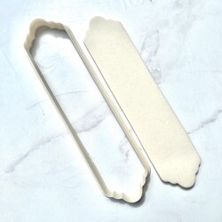 Paku Malzeme - 3D Plastic cutter Bookmark Moroccan; 12,5*2,5 cm