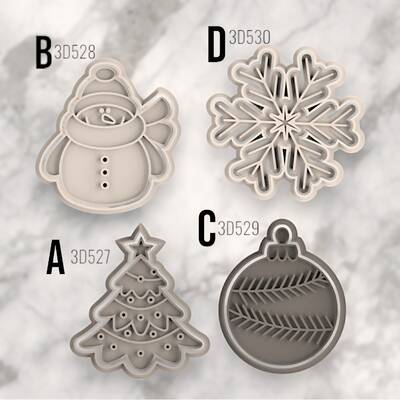 3D-Plastic cutter CHRISTMAS THEME-18