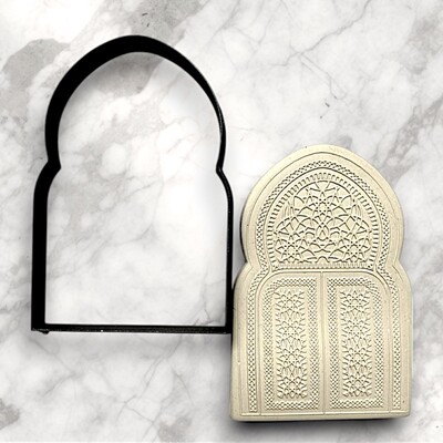 Paku Malzeme - 3D-Plastic cutter MOROCCAN DOOR; 98*64,5 mm Paku Malzeme - 3D-Plastic cutter MOROCCAN DOOR; 98*64,5 mm