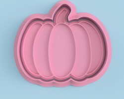 Paku Malzeme - 3D-plastic cutter PUMPKIN; 8*7 cm