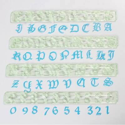 Tappit Alphabet Old English 2,5 cm