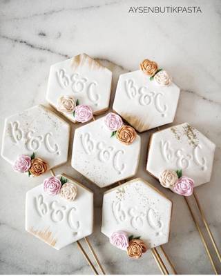 Calligraphy Stamp Alphabet CUTIE PIE