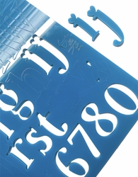 Calligraphy Stamp Alfabe LULU - Thumbnail