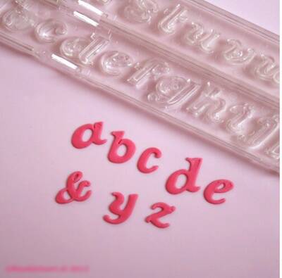 Clikstix SCRIPT Lower Case alphabet