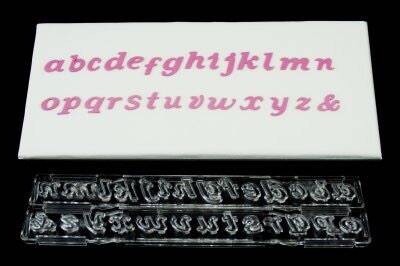Clikstix SCRIPT Lower Case alphabet