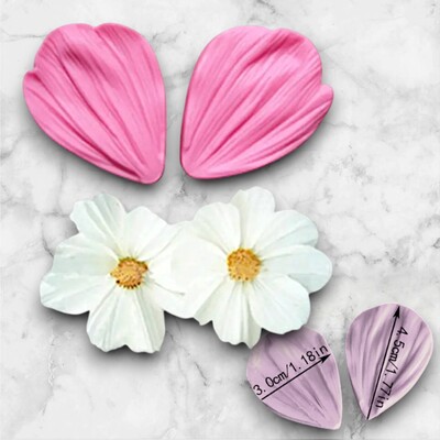 Others - Cosmos petal veiner set of 2 pcs; 52x35 mm