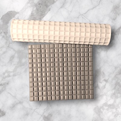 Paku Malzeme - Desenli Plastik Merdane Damier