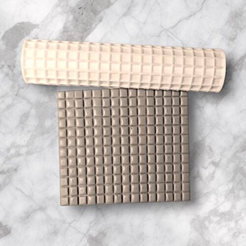 Desenli Plastik Merdane Damier