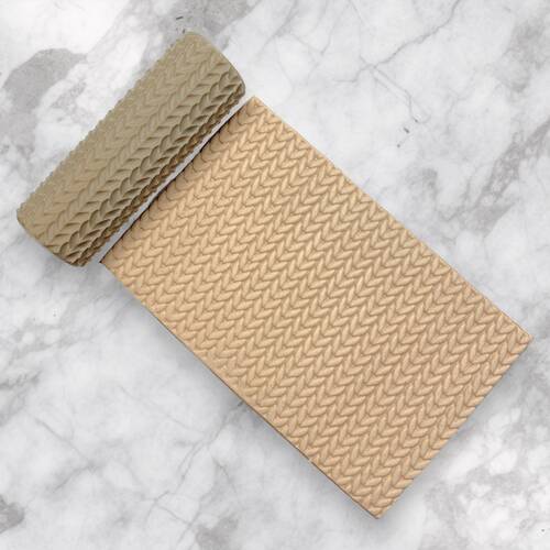 Desenli Plastik Merdane Knits-4 (dik örgü)