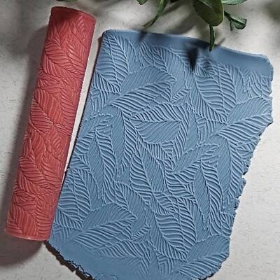 Desenli Plastik Merdane Palm Leaves