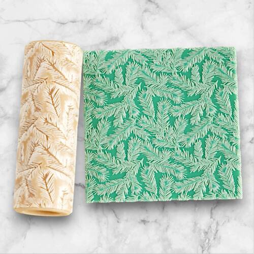 Desenli Plastik Merdane Pine Branches; 75x26 mm