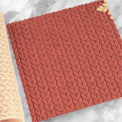 Paku Malzeme - Desenli Plastik Merdane Knits-3