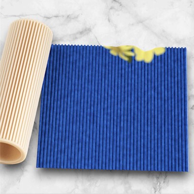 Paku Malzeme - Desenli Plastik Merdane Stripes; 75x26 mm