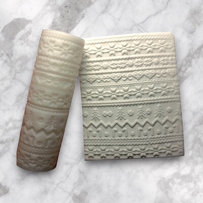 Paku Malzeme - Desenli Plastik Merdane Ugly Sweater; 70x19 mm