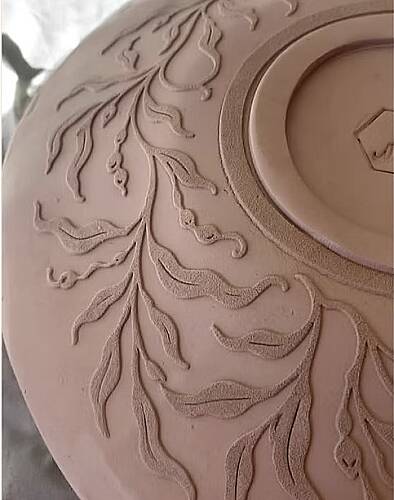 Doku transfer matı Autumn Plate w/ rim; 36x36 cm - 2