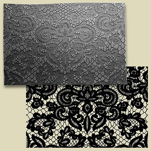 Doku transfer matı Baroque Lace; 33x22 cm - 1