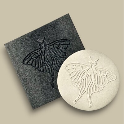 Paku Malzeme - Doku transfer matı Boho Butterfly-2; 8*8 cm Paku Malzeme - Doku transfer matı Boho Butterfly-2; 8*8 cm