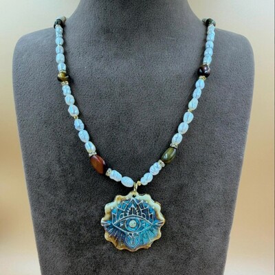 Paku Malzeme - Doku transfer matı Boho Pattern-2; 15*15 cm (1)