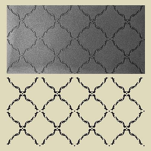 Doku transfer matı Baroque Frames; 38x19 cm - 1
