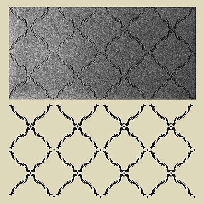 Doku transfer matı Baroque Frames; 38x19 cm