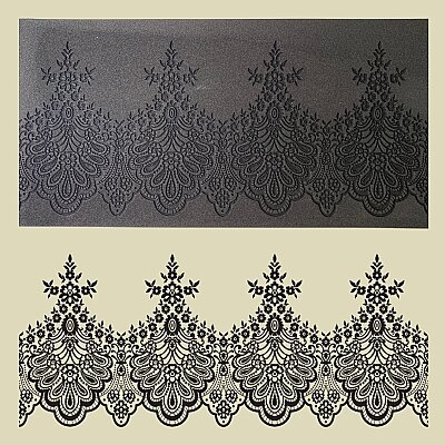 Doku transfer matı Lace Border-3; 38x19 cm