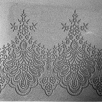 Doku transfer matı Lace Border-3; 38x19 cm (1)