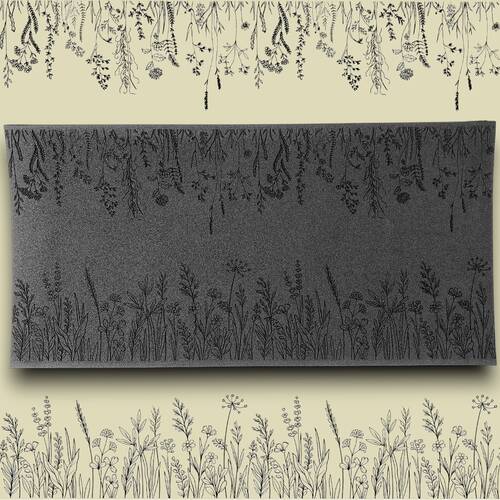 Doku transfer matı Botanical Borders-3; 38x19 cm