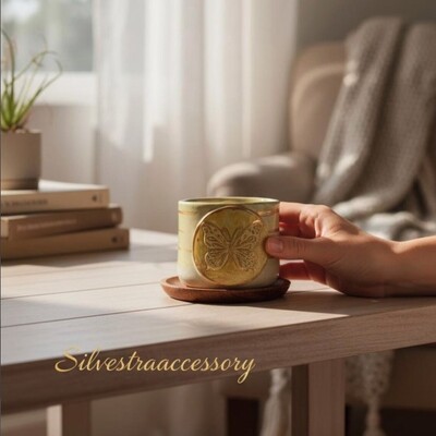 Paku Malzeme - Doku transfer matı Butterfly; 8*8 cm (1)