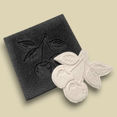 Paku Malzeme - Doku transfer matı Cherry-1; 8*8 cm