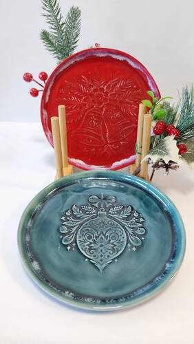 Doku transfer matı Christmas Ornament; 15*15 cm