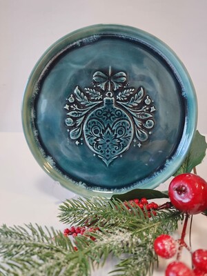 Paku Malzeme - Doku transfer matı Christmas Ornament; 15*15 cm (1)