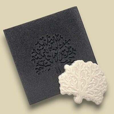 Paku Malzeme - Doku transfer matı Coral; 8*8 cm Paku Malzeme - Doku transfer matı Coral; 8*8 cm