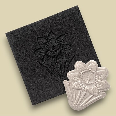 Paku Malzeme - Doku transfer matı Daffodil-2; 8*8 cm Paku Malzeme - Doku transfer matı Daffodil-2; 8*8 cm