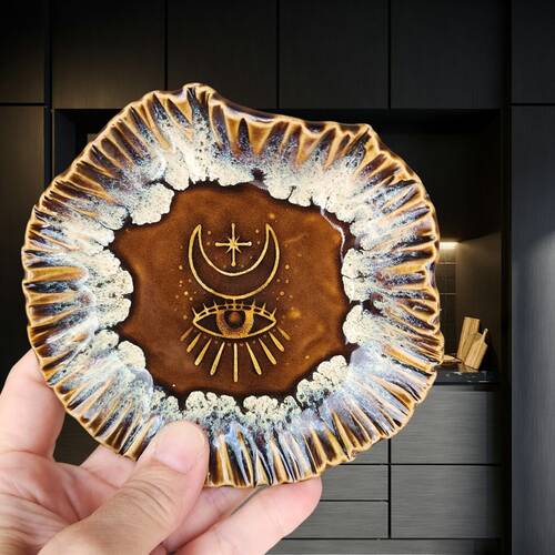 Doku transfer matı Evil Eye-1; 8*8 cm