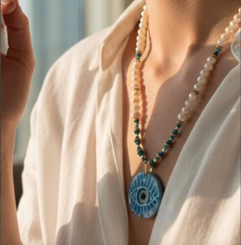 Doku transfer matı Evil Eye-2; 8*8 cm