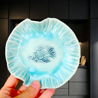 Paku Malzeme - Doku transfer matı Fish-1; 8*8 cm (1)