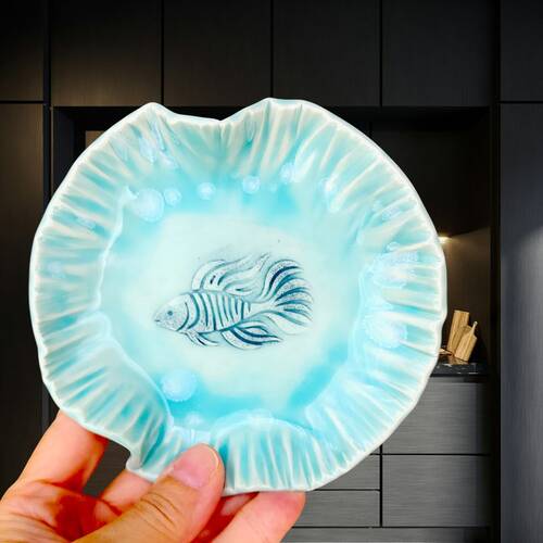 Doku transfer matı Fish-1; 8*8 cm