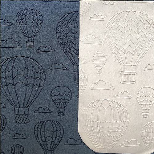 Doku transfer matı Hotair Balloons; 36x18cm