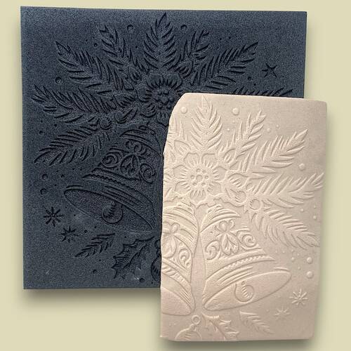 Doku transfer matı Jingle Bells; 15x15 cm