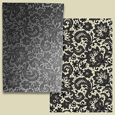 Doku transfer matı Lace-2; 33x22 cm