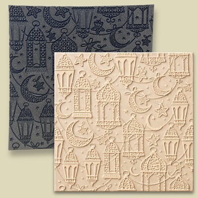 Paku Malzeme - Doku transfer matı Lantern Background; 15x15 cm