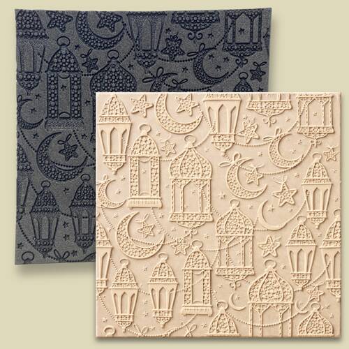 Doku transfer matı Lantern Background; 15x15 cm