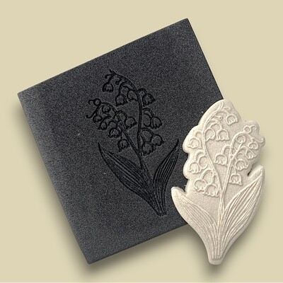Paku Malzeme - Doku transfer matı Lily of the Valley-2; 8*8 cm Paku Malzeme - Doku transfer matı Lily of the Valley-2; 8*8 cm