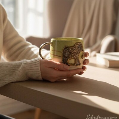 Paku Malzeme - Doku transfer matı Mantra Elephant; 8*8 cm (1)