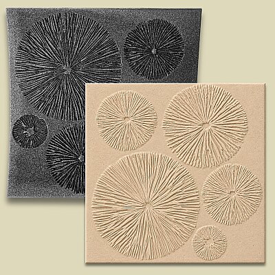 Doku transfer matı Mushroom Spores;15x15 cm