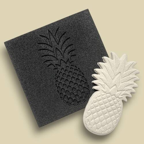 Doku transfer matı Pineapple; 8*8 cm