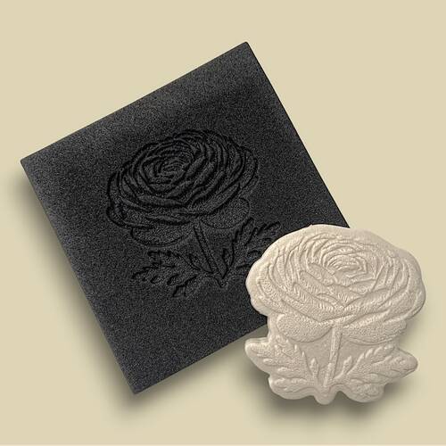 Doku transfer matı Ranunculus-1; 8*8 cm