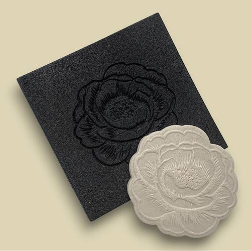 Doku transfer matı Ranunculus-3; 8*8 cm